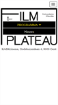 Mobile Screenshot of film-plateau.be
